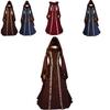 Elegant Vintage Masquerade Party Dress Women's Gothic Medieval Costume