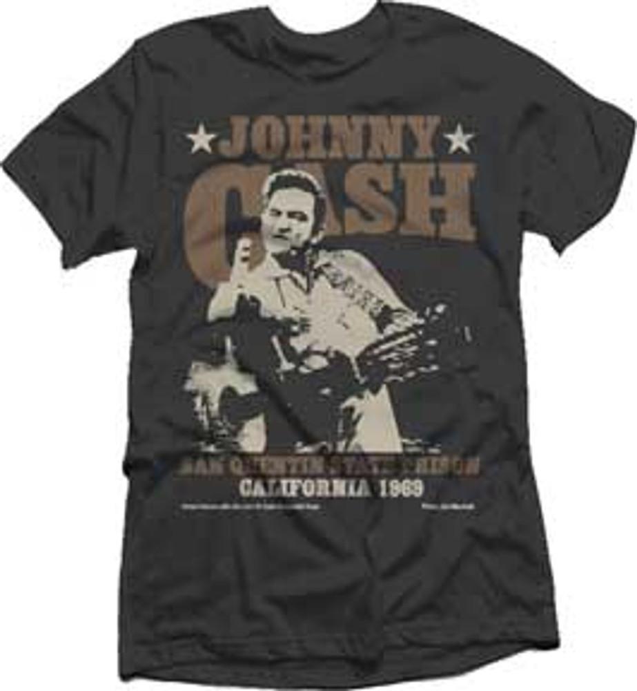 Johnny Cash San Quentin State Prison 1969 TShirt Unisex T-Shirt XXL