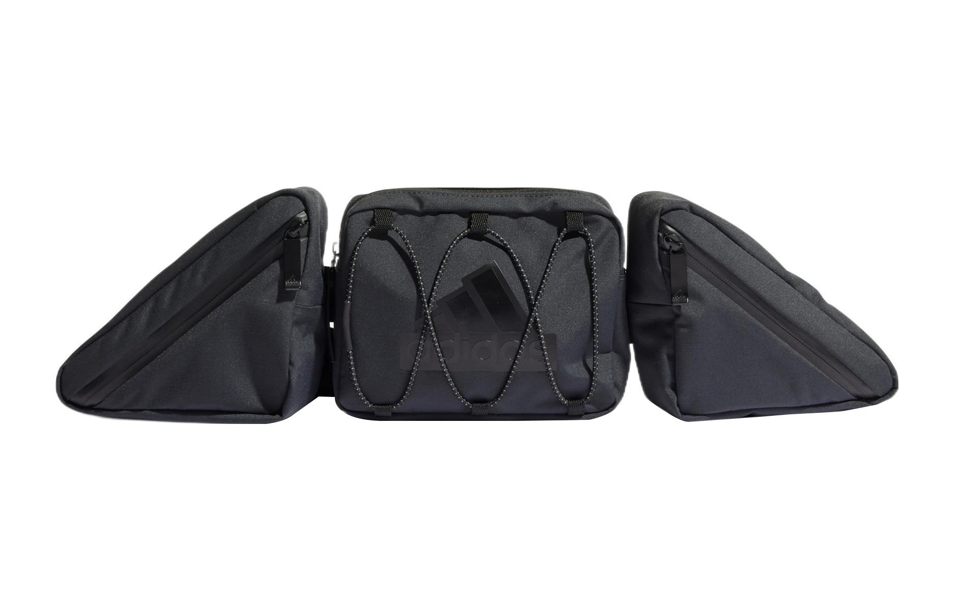 

Adidas Polyester Gym Bag Sports Waist Bag Regular Unisex Black HK6491
