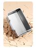 Large Stainless Steel Top-Entry Cat Litter Box with Anti-Splash Design and Deodorizing Features