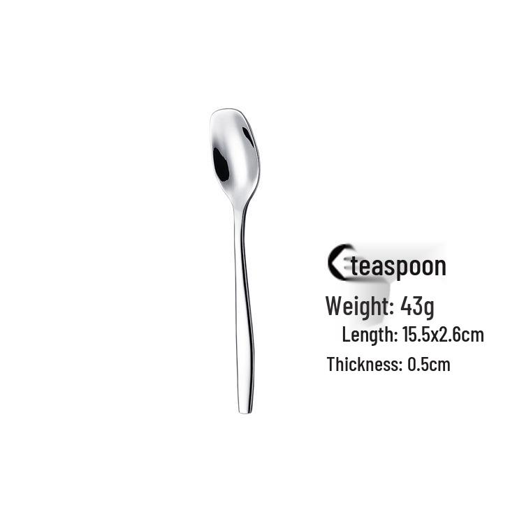 Stainless Steel Cutlery Set: Knife, Fork & Spoon - High-Grade Tableware for Hotels