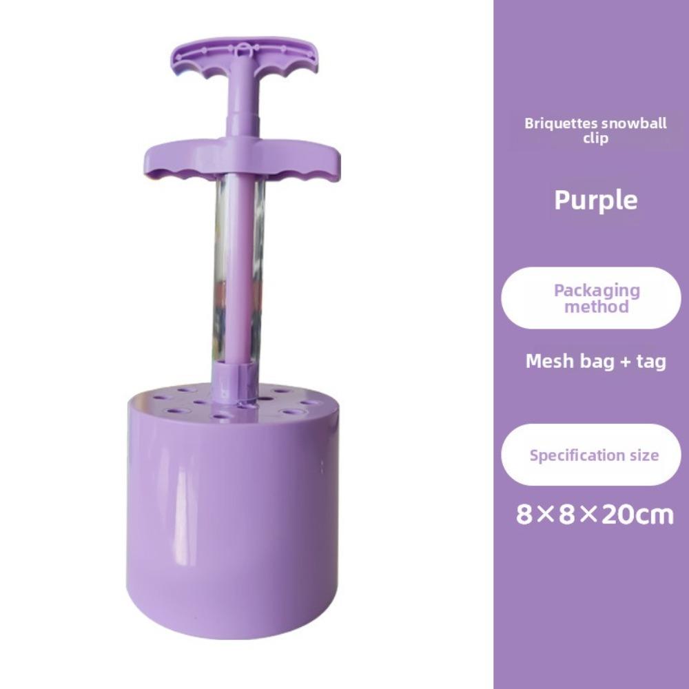 

Portable Sandbox Molds Castle Building Sand Clip Fun Sand Snow Mold Seaside Play фіолетовий