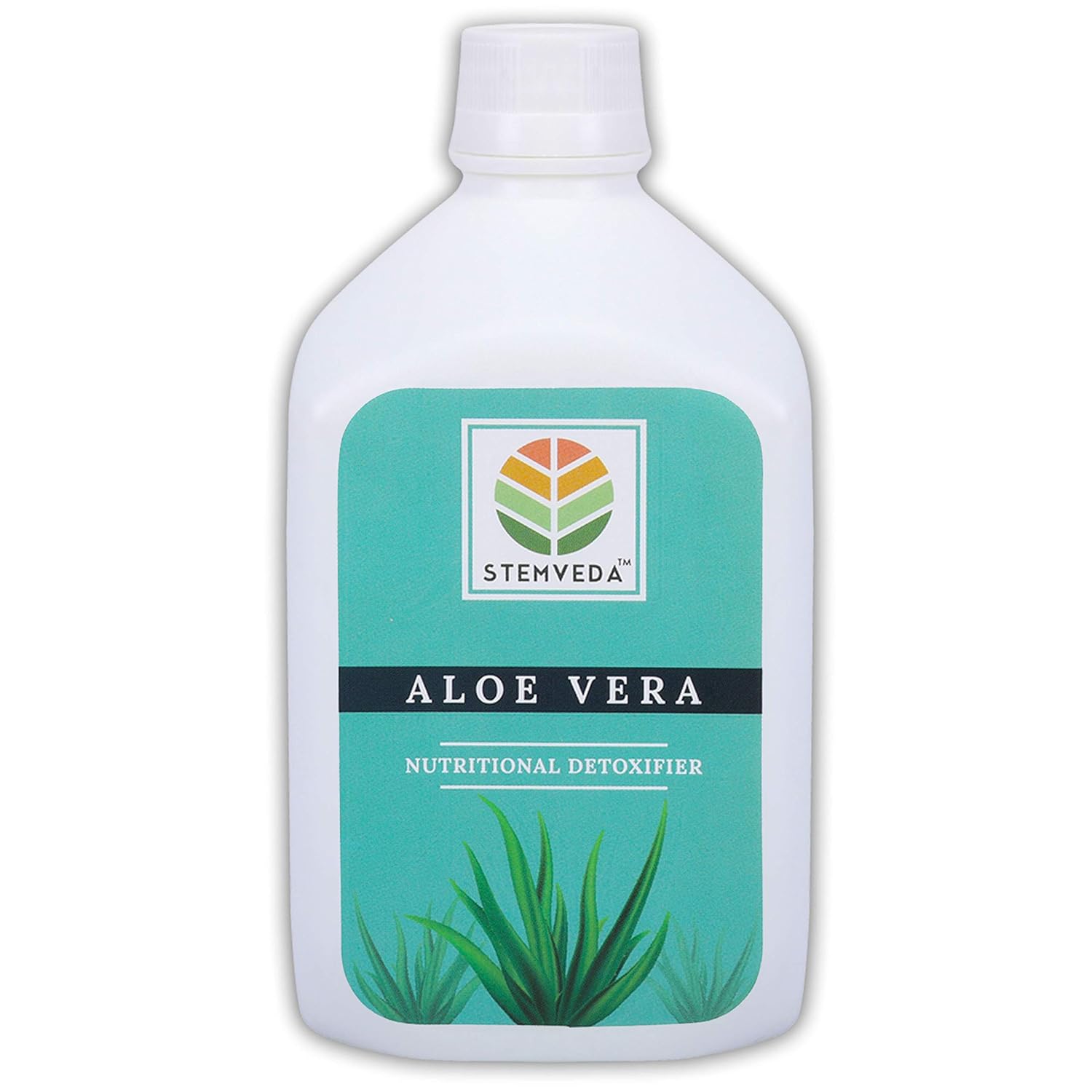 

Stemveda Pure Aloe Vera Juice With Pulp Nutritional Detoxifier For Skin & Hair | 1 Litre 2.2lbs