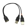 USB2.0 Cable USB Splitter for MultiDevice Connection with Reliable Charging and Data Transfer Capability 480Mbps