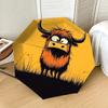 Adorable Highland Cow Print Umbrella - Auto Open/Closed, Outdoor Gear, Travel Accessory, Lightweight & Durable 176
