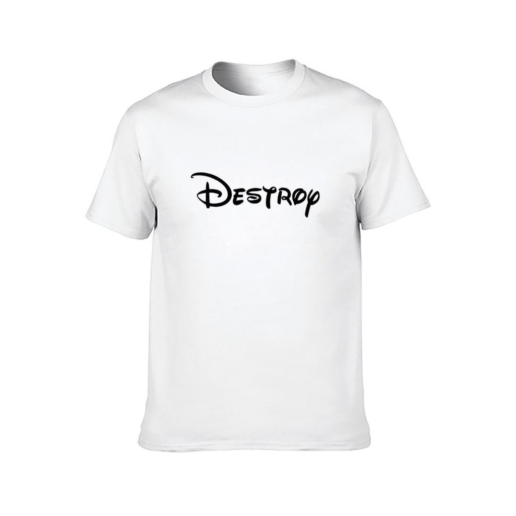 Destroy TShirt t shirts for man graphic funny cotton t shirts man 100 TShirt