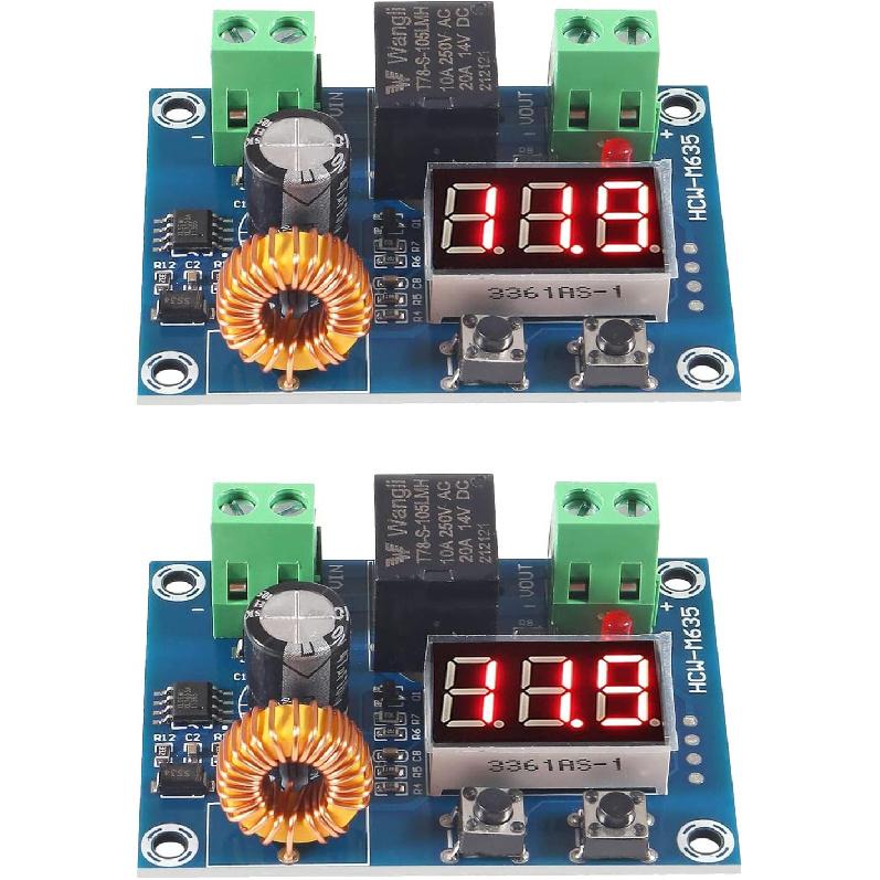 2pcs XH-M609 DC Voltage Protection Module 12-36V Digital Display Over-Discharge Circuit Protection Module