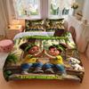3pcs Brazilian Celebration Spirit Bedding Set, Includes One Quilt Cover and Two Pillowcases, Bedroom and Guest Room Decoration. T72311124