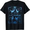 Jurassic World Velociraptor DNA Chart T-Shirt