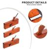 Woodworking Tool Mini Hand Plane Compact Storage Contoured Grip Ergonomic Design Versatile Application Crafting Activities