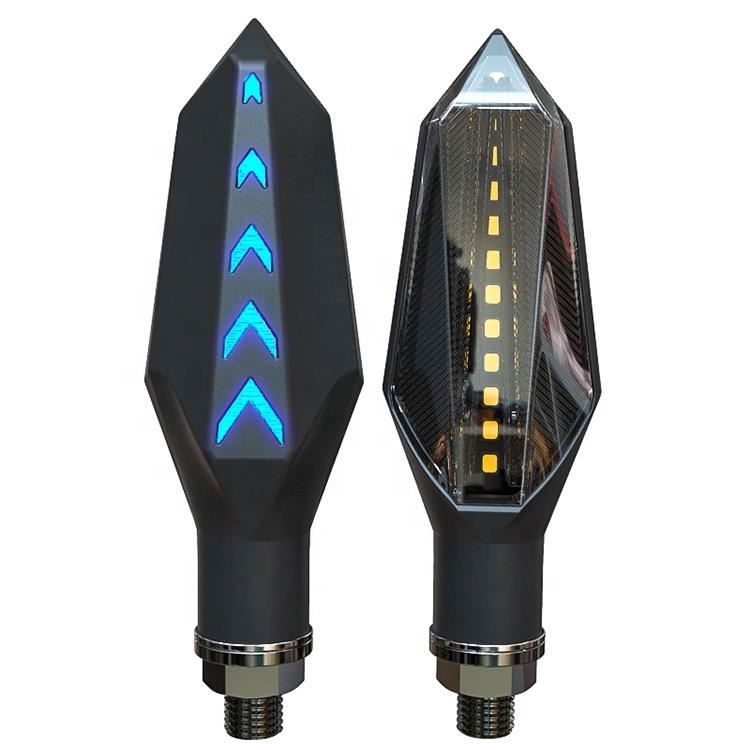 Moto Turn Light Front Motorcycle Turn Signal Indicator Light for Kawasaki Ninja ZX-6R KLE 500 KLE 650 Z750S KLR650