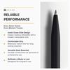 Cross Click Ballpoint Satin Genuine Product Pen, Oil-Based, AT0622-102, Black, (Imported)