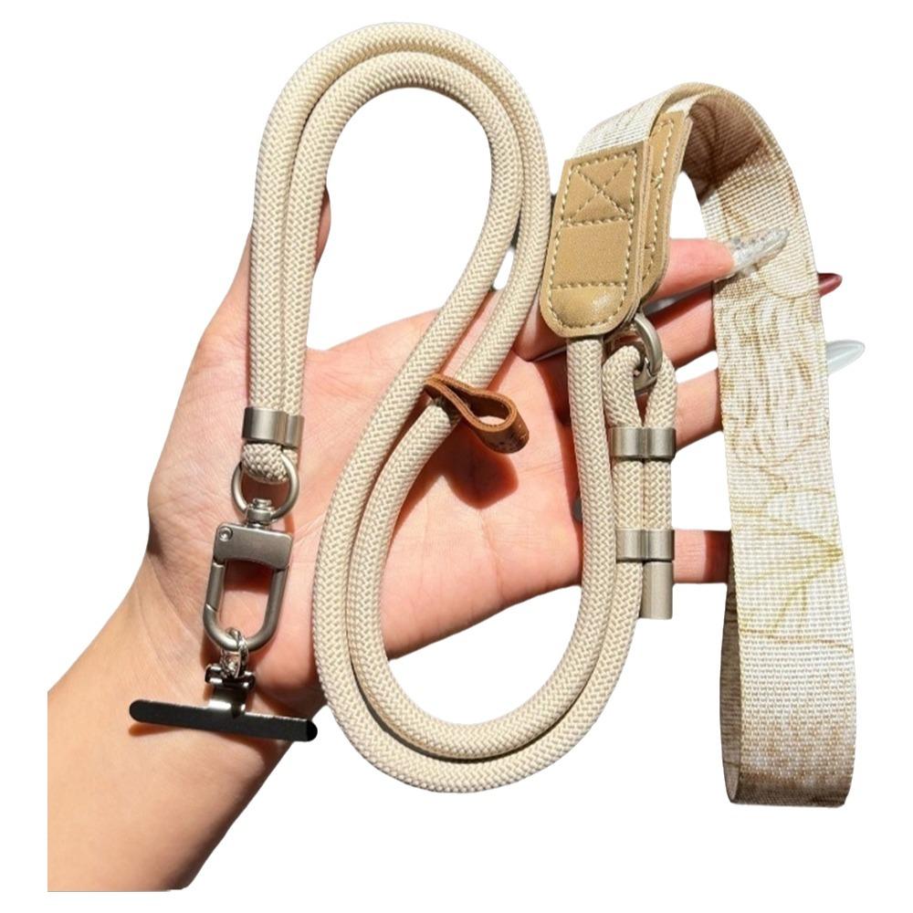 Metal Hook Phone Lanyard 360 Degree Rotation Long Hanging Rope  for Phone Case