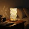 Portable Design Folding Paper Light Starry Sky Pattern Origami Lamp Led Table Lamp  Reading Light