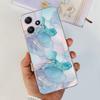 Cute Flower Cat Painted Case For Xiaomi Redmi 12 5G 2023 Soft Silicone TPU Back Cover For Redmi12 5G Global Phone Bumper