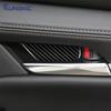 Echte Weiche Kohlefaser Für Mazda 3 2019 2020 2021 2022 2023 2024 2025 Mazda3 Axela/CX30 20-25 Innen Türschalen Panel Aufkleber