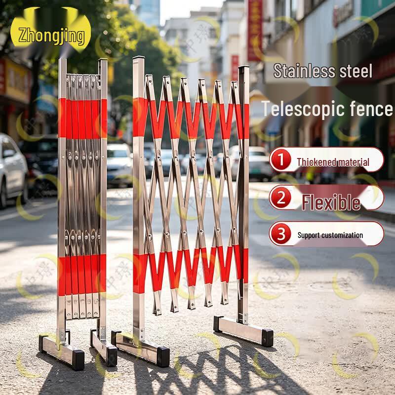 Stainless Steel Retractable Safety Barrier
