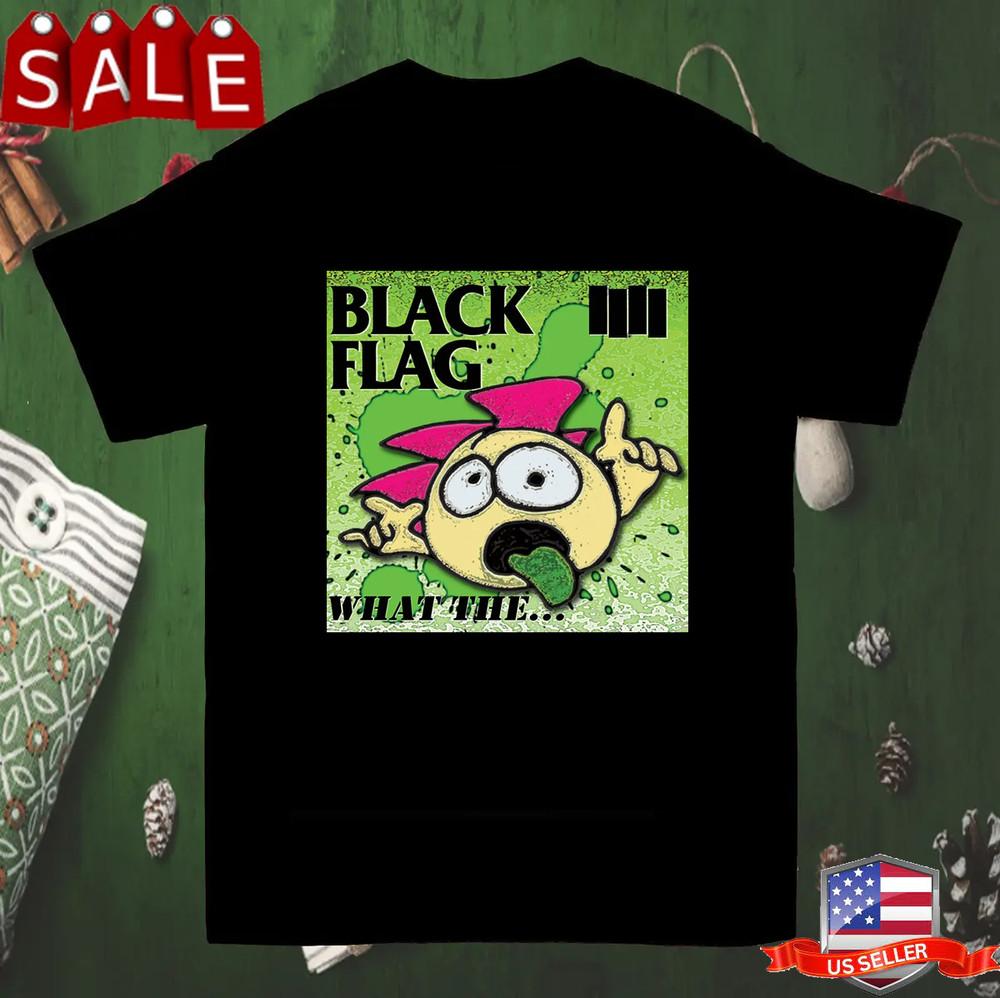 Black Flag Что за.. Альбом Футболка Полный Размер S-5XL Унисекс Футболка S