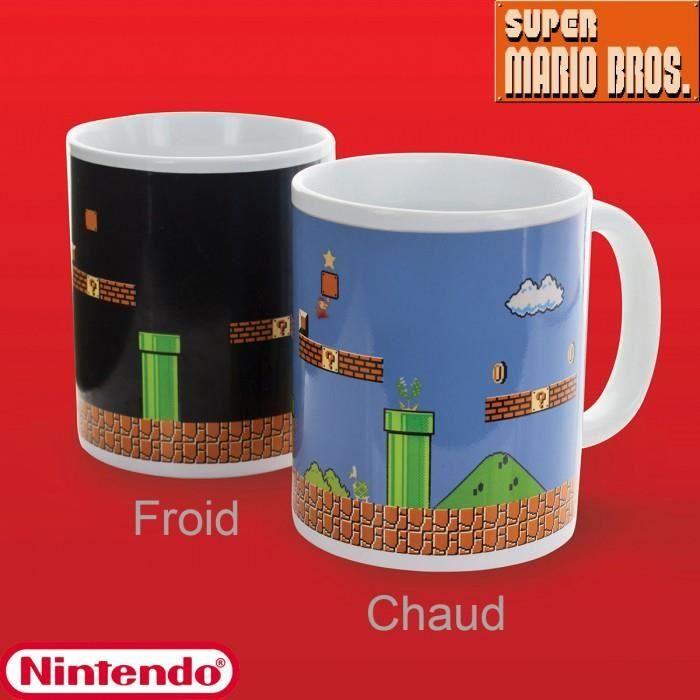 Mug Super Mario Bros. Heat Change - NINTENDO - Tasse en céramique - 300 ml
