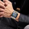 Men's Luxury Quartz Watch: Waterproof, Calendar, Luminous with Stainless Steel Band