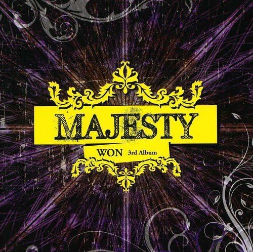 

CD - Won Vol. 3 - Majesty (Korean Versio MBMC0125 South Kore Pop Used