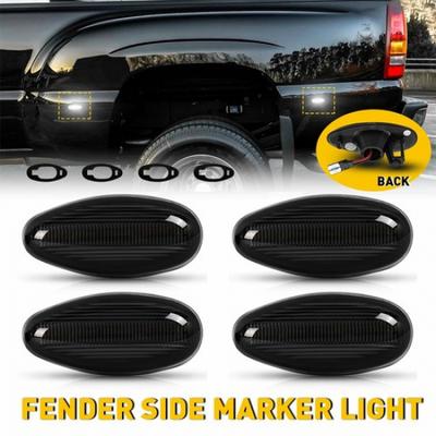 For 2001-14 Chevrolet Silverado 2500HD 3500HD Dually Bed LED Side Marker Light V