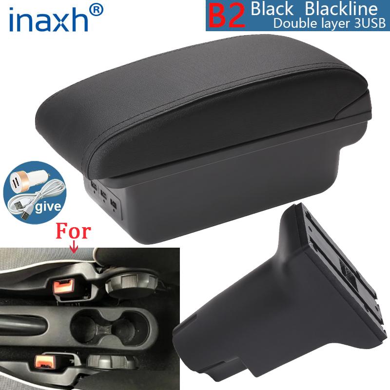 For Fiat 500 Armrest Box For Fiat Cronos Car Armrest Center Auto Storage Box Dedicated Retrofit Parts Interior Car Accessories