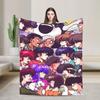 P-Chan Ranma 1/2 Manga Blankets Comedy Flannel Novelty Soft Throw Blanket for Bedding Lounge Autumn/Winter
