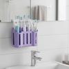 Wall Mounted Storage Rack Partition Storage Bathroom Organizer Toothpaste Holder  Dormitory