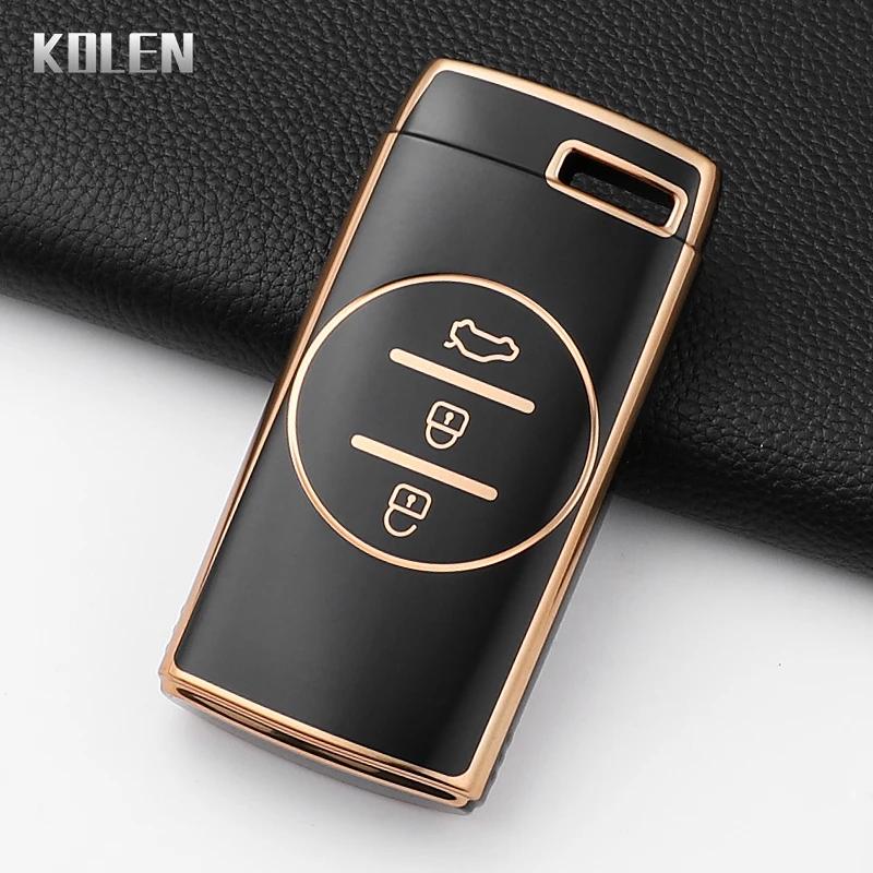 

For Chery Tiggo 7 Pro 8 Pro Exeed Tiggo 2 3X Arrizo 5 Pro Gx 5X Eq7 Fashion Tpu Car Smart Key Case Cover Keychain Accessories