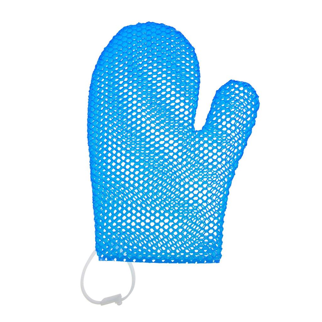 Honeycomb Exfoliating Glove Bath Mitt Quick Dry Shower Scrubber Sponge Loofah for Face Body Dead Skin Removal Spa Exfoliator