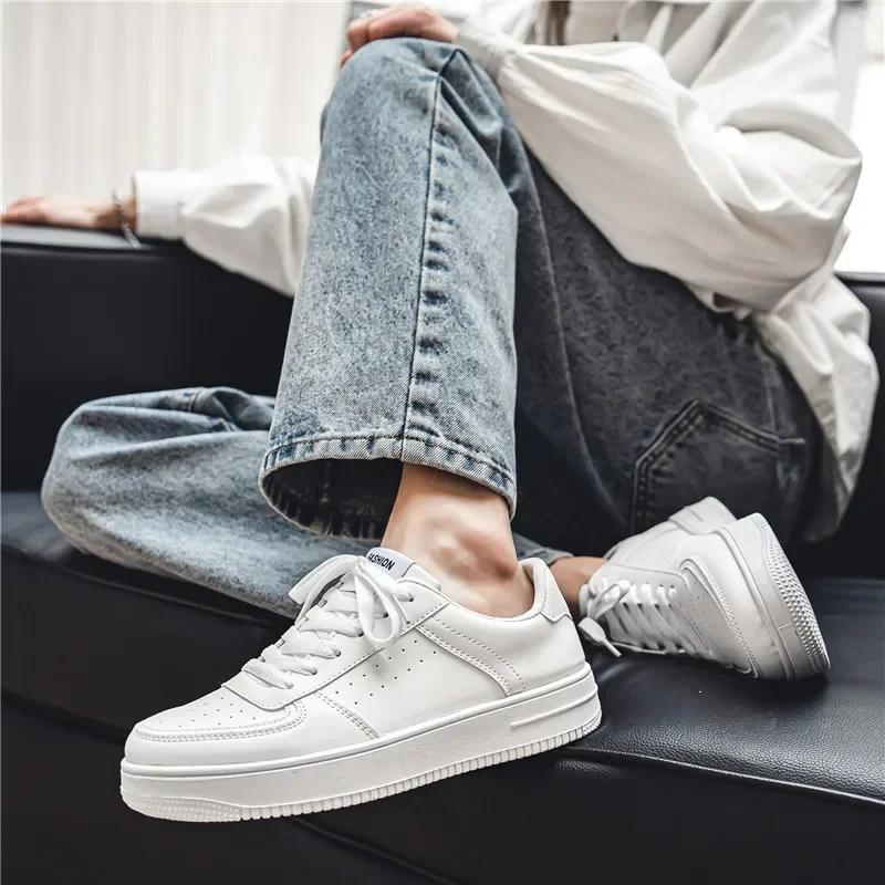 Sneakers Men Autumn Vulcanized Shoes Male Walking Sport Shoes Outdoor Sneakers Male Sneakers Soft Sole Walking Shoes