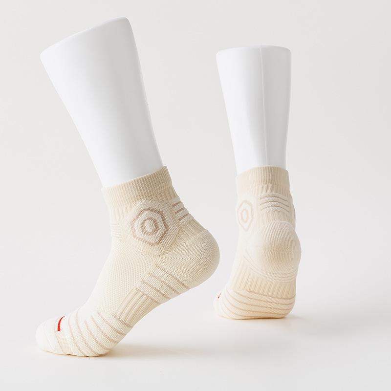 Basketball Socks: Wear-resistant, Anti-slip, Breathable, Shock-absorbing, Thickened Loop, Deodorizing, Sweat-absorbing, Men's Sports Shorts