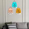 Wall Art MDF Wooden Hanging for Living Room | Bedroom | Home Decor | Office | Gift | Quotes Items House Decoration