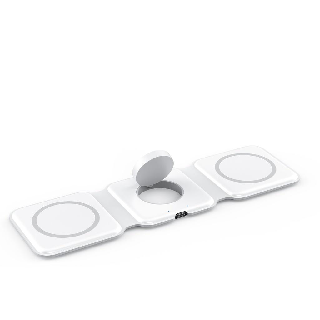 Portable Wireless Charger Pad For Iphone And Apple Watch