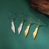 Cazador Stainless Steel Palestine Drop Earrings for Women Girls Gold Color Jewelry Map Dangle Earrings Christmas Gift Wholesale
