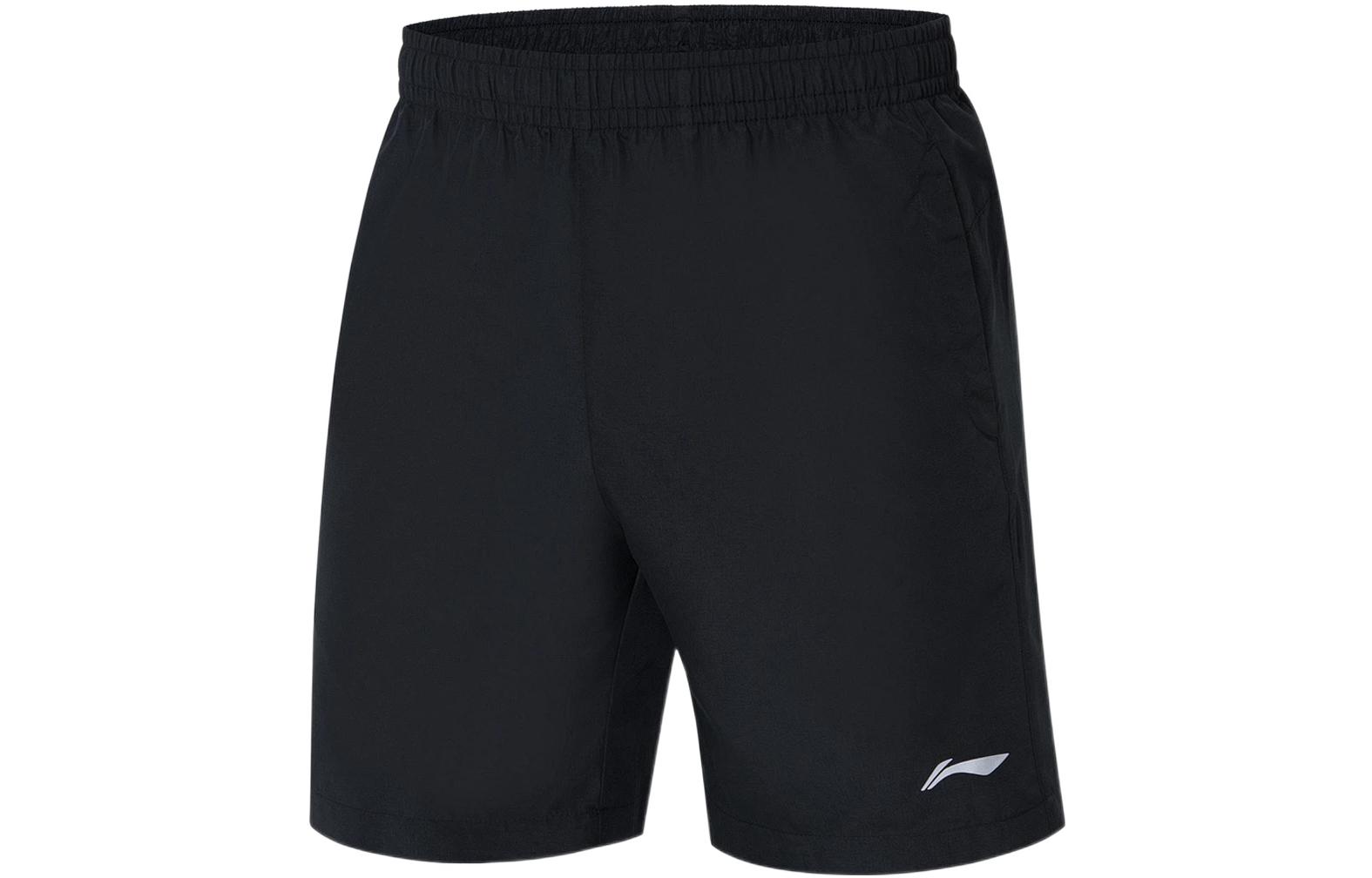 Li Ning Training Series Casual Shorts Men s Black AKSS561-1 L