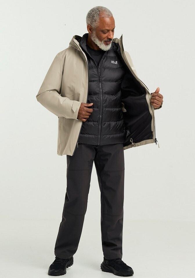 Jacket Jack Wolfskin Icecape 3in1 Down Jacket Beige