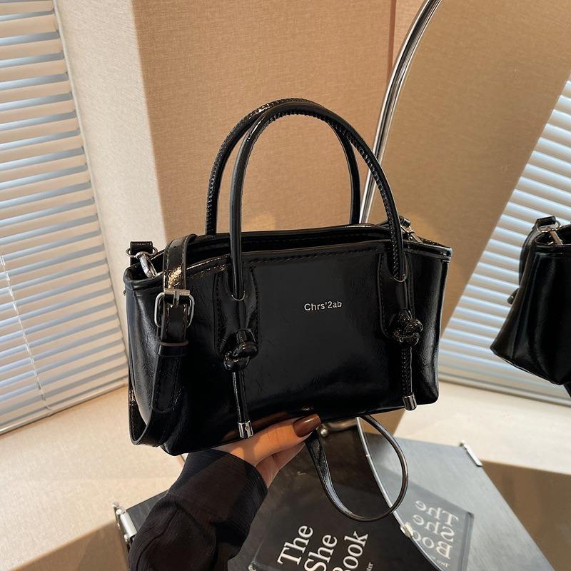Premium Sense Large Capacity Tote Bag Fashion Hand Bag Retro Shoulder Bag Texture Messenger Women's Bag