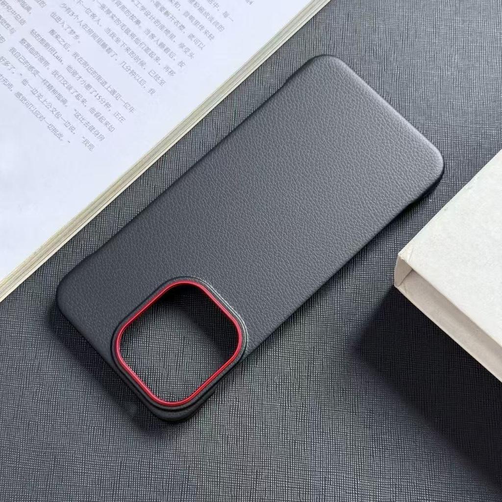For OnePlus 15 Case Hard PC For Magsafe Magnetic Ultra-thin Wireless Charge Leather Phone Cover For OnePlus 15 5G Shell Bumper