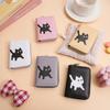 New Cat Short Wallet Large Capacity Multi Functional Card Holder Multi Slot Zipper Coin Purse