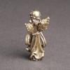 OUNONA Angel Interior Prayer Brass Mini Garden Cute Angel Photo Desktop Decor Figurine, Decor, Ornament, Sculpture, Decoration, Statue, Prop,