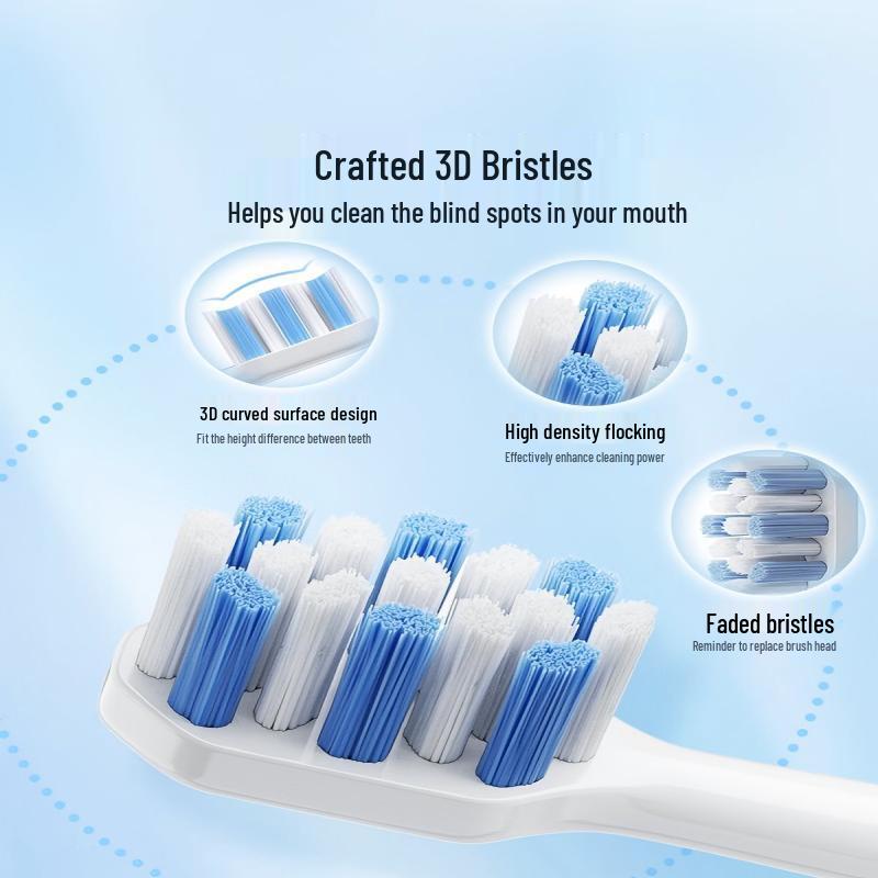 Midea Sonic Electric Toothbrush for Adults CN plug (adapter included)
