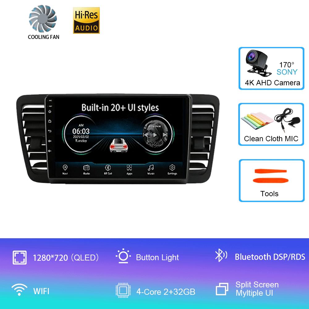 

Android 14 Для Subaru Outback 3 Legacy 4 2004 2005 - 2009 Авто Автомагнитола Видео Мультимедийный Плеер Навигация GPS Carplay 2Din DVD CHINA