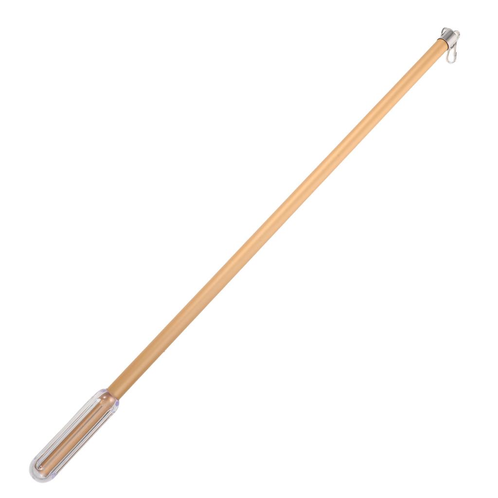 Curtain Pull Wand 50Cm Aluminum Alloy Heavy Duty Drapery Rods Pull Quiet Operation Handheld Pole Hook for Home Hotel Blinds