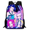 Kpop Witch Hunter Group Schoolbag High Definition Printing Casual Light Backpack Primary School