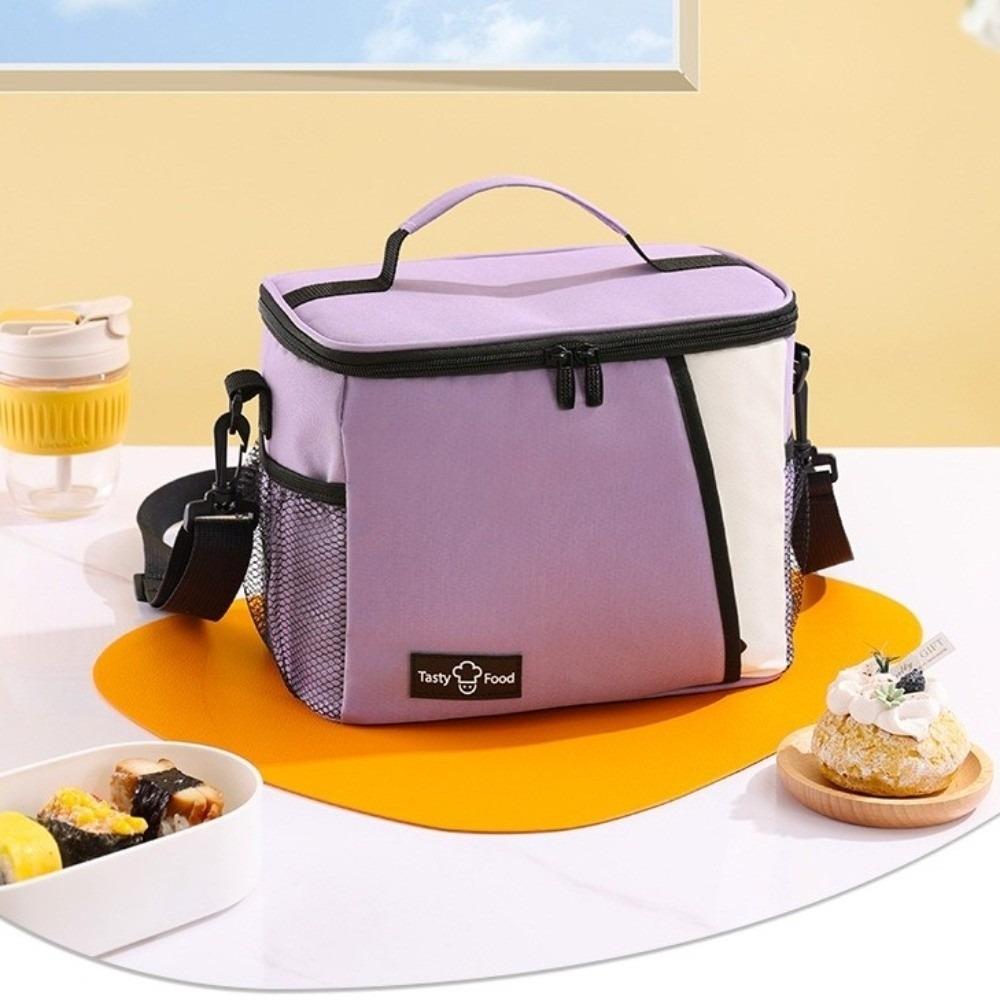 Large Capacity Picnic Bag Leakproof Food Tote Bag Lunch Carrier Insulated Food Bag  Outdoor