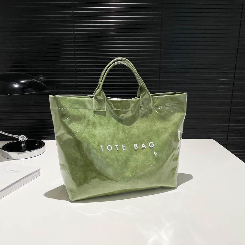 Versatile Large-Capacity Tote Bag - Trendy, Minimalist Style Women's Handbag for Everyday Use