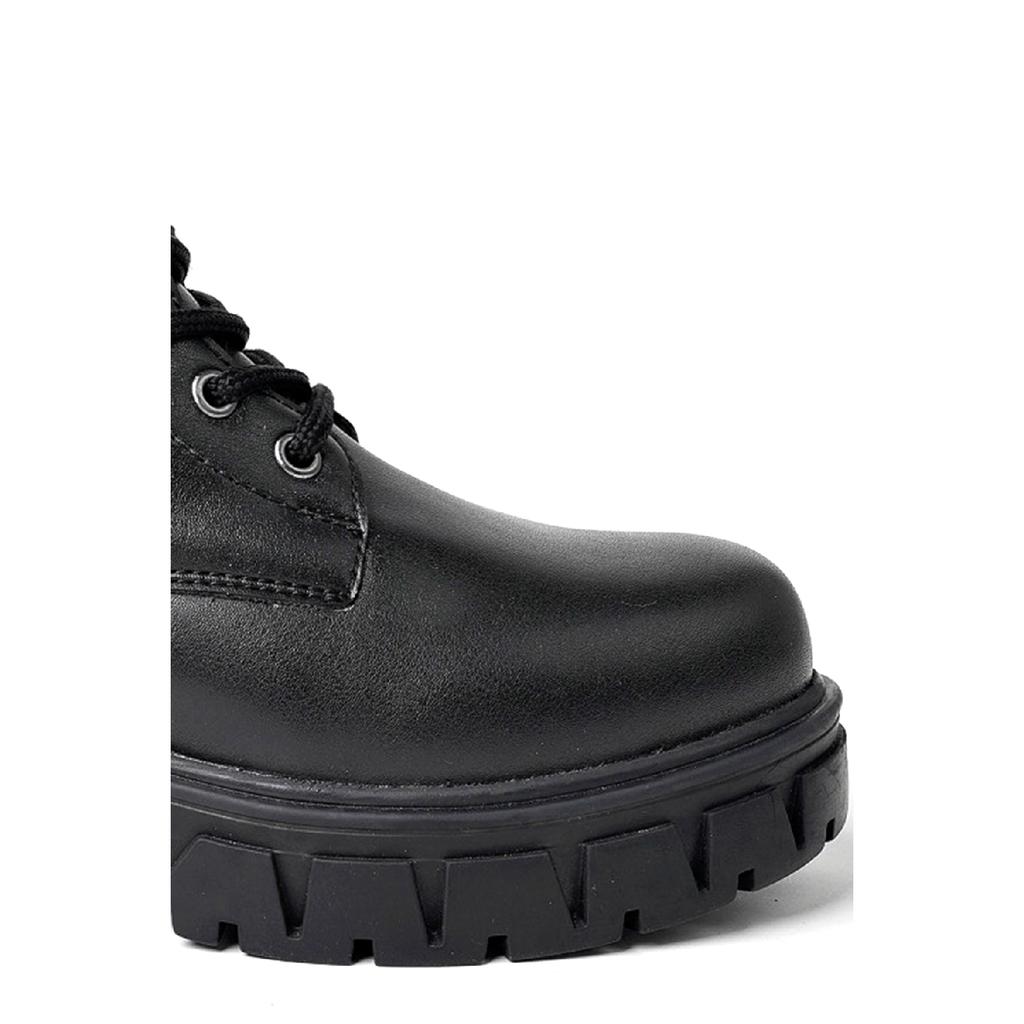 Dámské kožíškem podšité voděodolné protiskluzové gumové podrážky zaručené zimní boty Zenno.66 černá