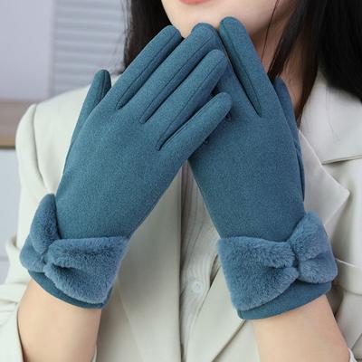 Women's Winter Fleece Warm And Windproof Gloves